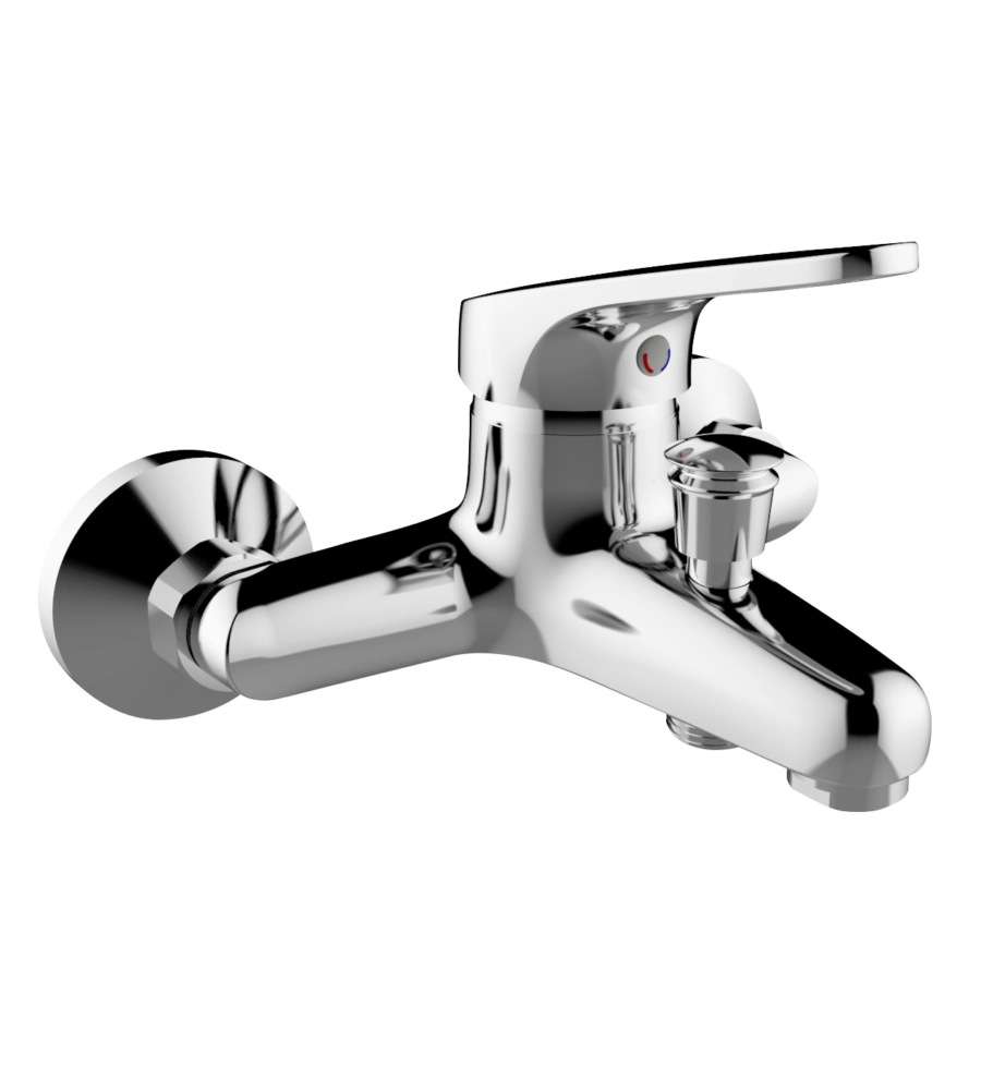 MISCELATORE MONOCOMANDO VASCA "MIA" CROMO 40 MM